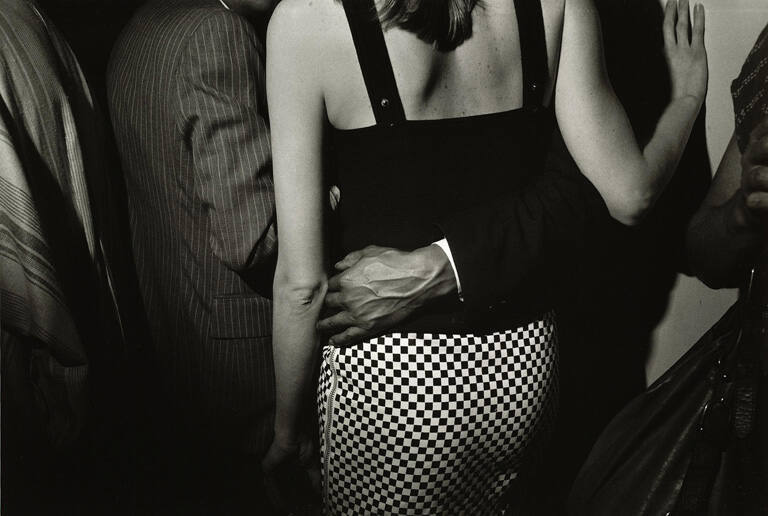 Black hand—Checkered rump, NYC, May 1985, from the portfolio Social Context