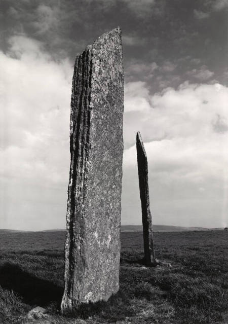 Prehistoric stones, Stenness, Orkney Isles, Scotland