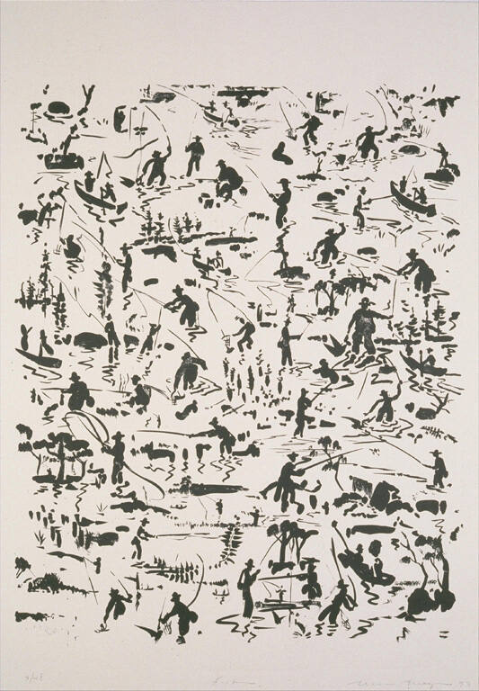 Fishing, from Olive Press Portfolio II