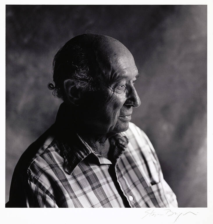 Portrait of Harry Callahan, Providence, 1993