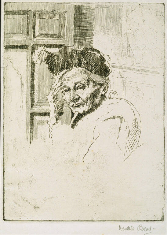 Old Woman in a Bonnet