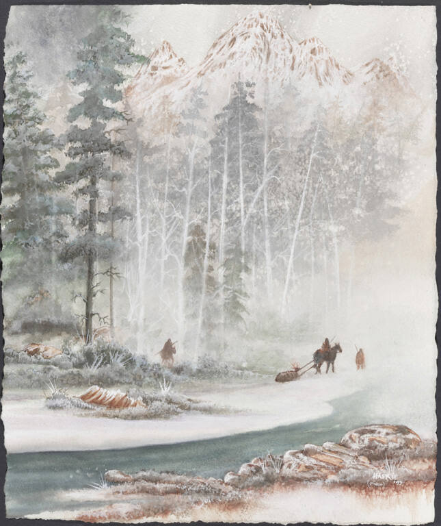 Bringing Home the Venison