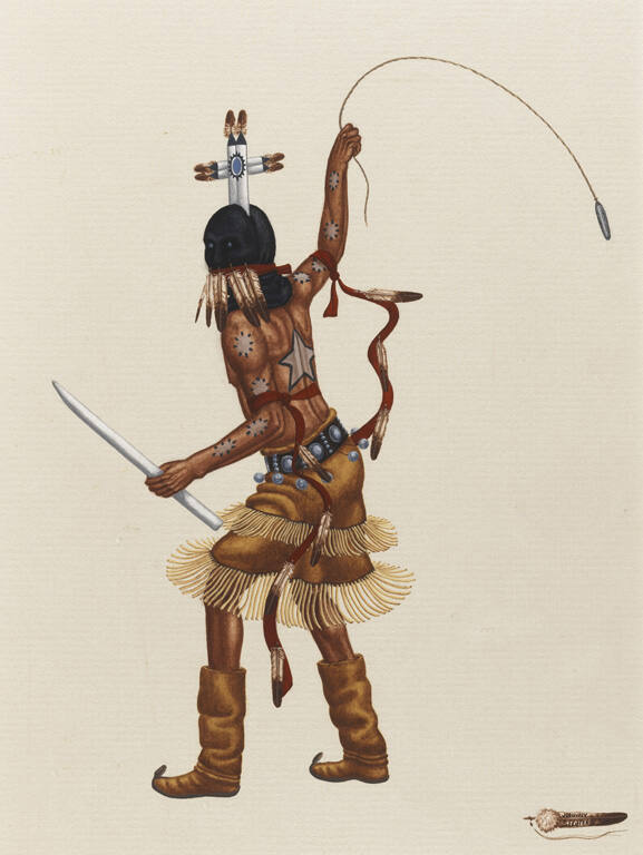 Apache Clown Dancer