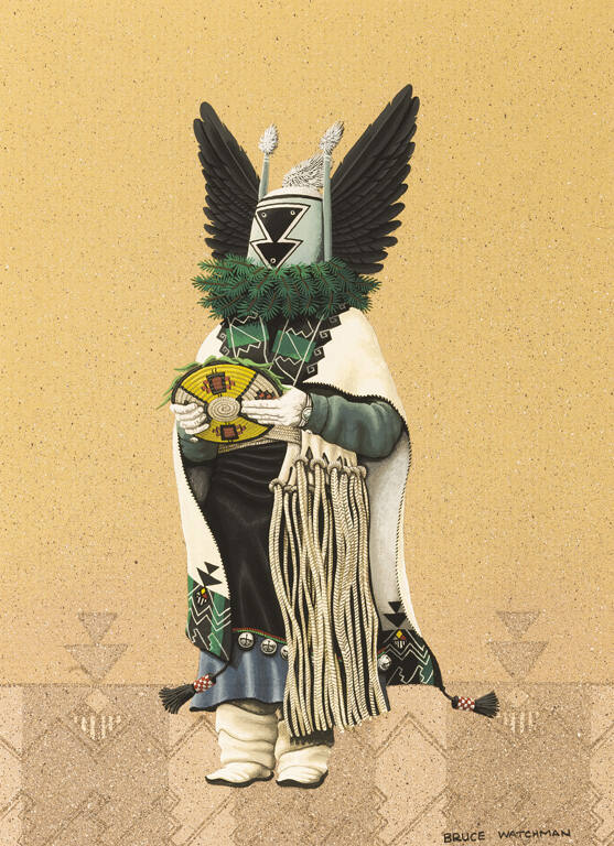 Angwunasomataga (Crow Woman Kachina)