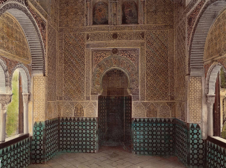 Granada, Alhambra, Mirador de la favorita Lindaraja [Lindaraja's balcony]