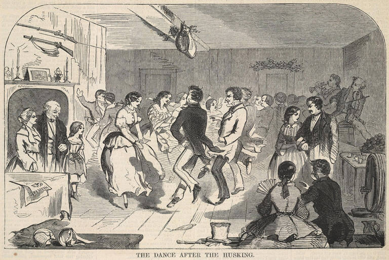 The Dance After the Husking, published in Harper's Weekly