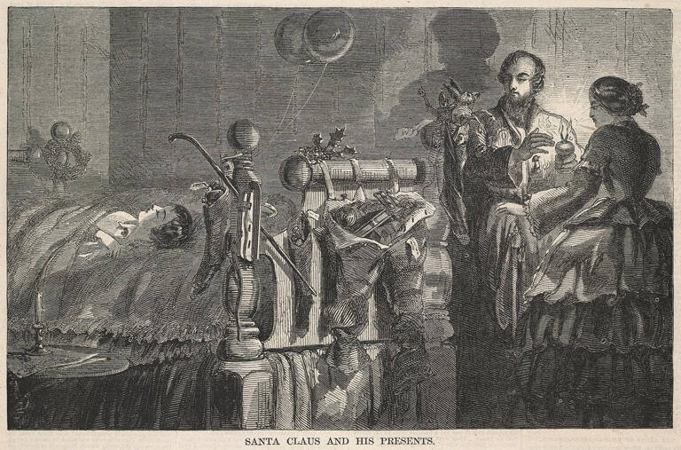 Santa Claus and His Presents, published in Harper's Weekly