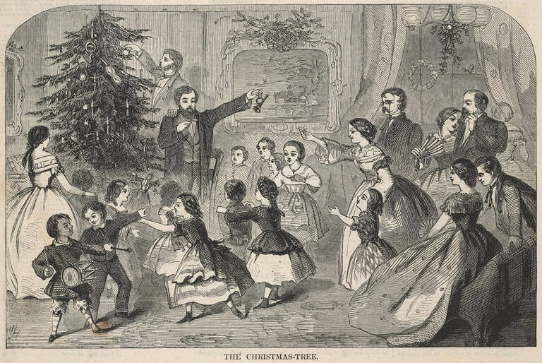 The Christmas Tree, published in Harper's Weekly
