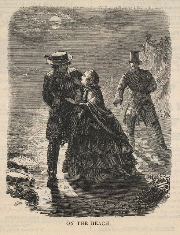 On the Beach, published in Harper's Weekly