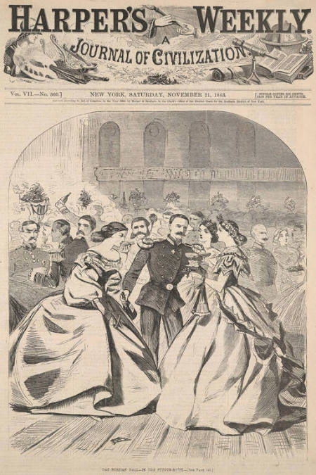 The Russian Ball in the Supper Room, published in Harper's Weekly