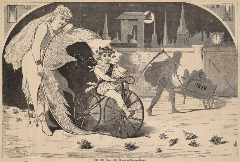 The New Year, 1869, published in Harper's Weekly