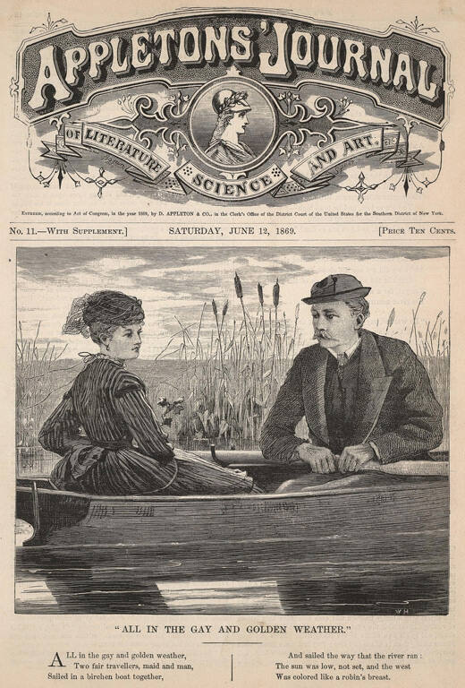 "All in the Gay Golden Weather", published in Appletons' Journal