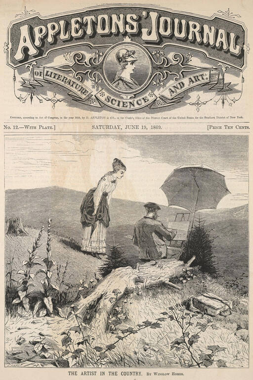 The Artist in the Country, published in Appletons' Journal