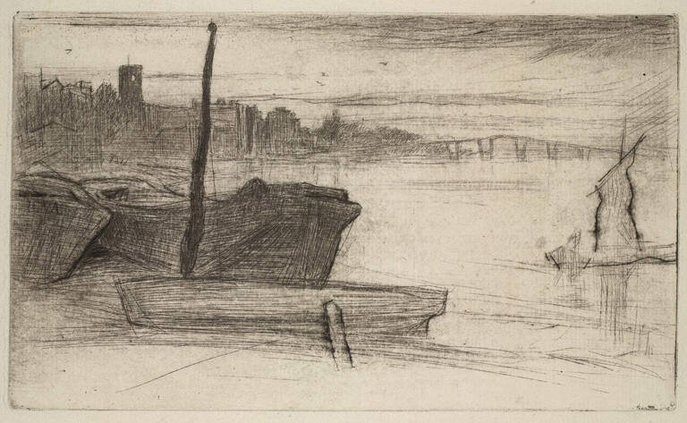 Chelsea Bridge and Church