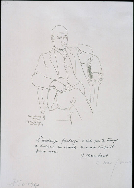 Portrait of Max Jacob