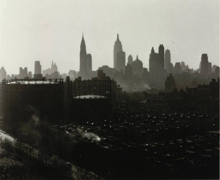 New York skyline, from the portfolio Dorothy Norman: Selected Photographs