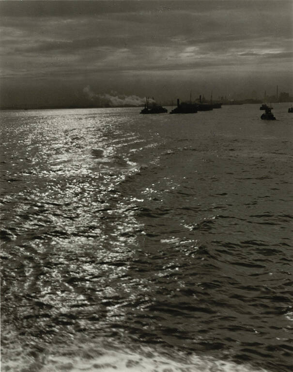 New York Harbor, from the portfolio Dorothy Norman: Selected Photographs