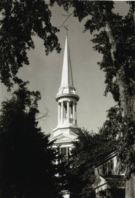 Church steeple, Falmouth, from the portfolio Dorothy Norman: Selected Photographs