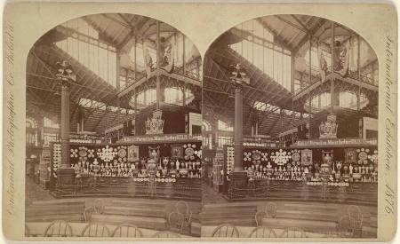 593 M.B. From Nave Looking S.W., International Exhibition, 1876