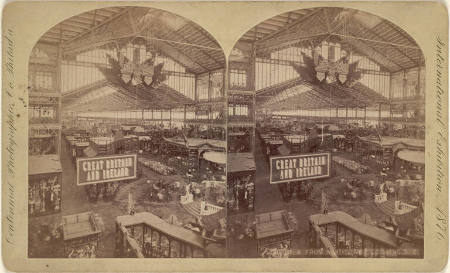 1398 M.B. From N.W. Tower Looking S.E., International Exhibition, 1876