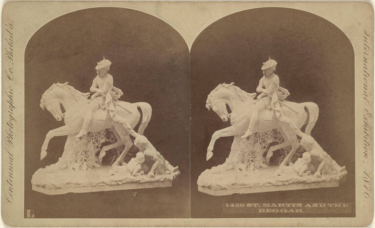 1459 St. Martin and the Beggar, International Exhibition, 1876