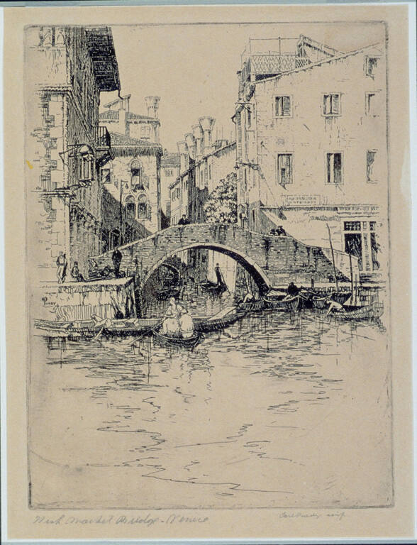 Fish Market Bridge - Venice