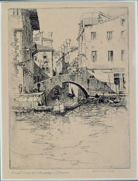 Fish Market Bridge - Venice