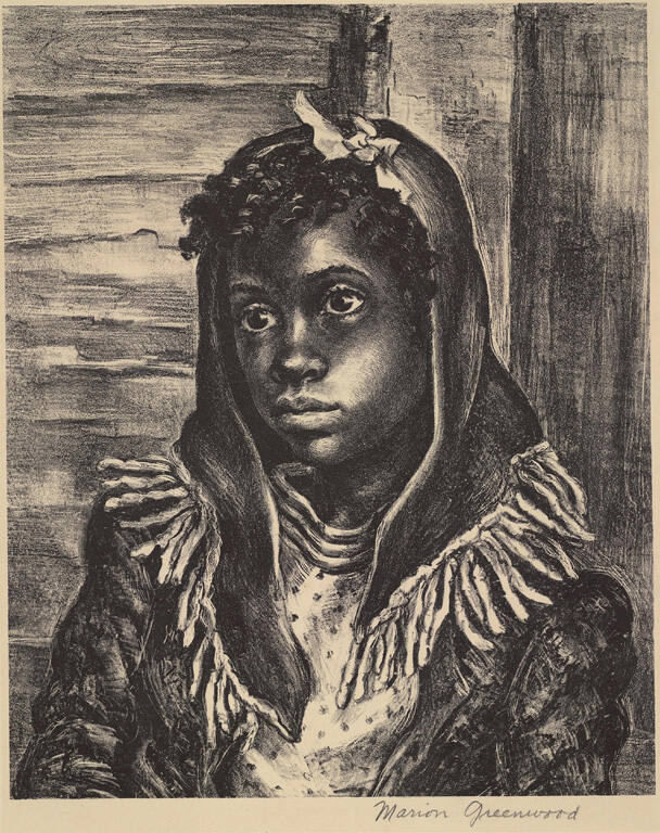 Portrait of a Black Girl
