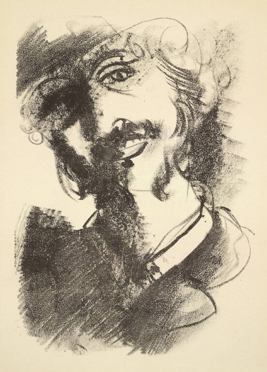 Homme souriant à la Tête penchée