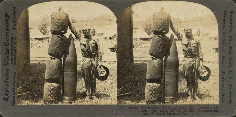 Projectiles Weighing 1070 Lbs. - Powder 325 Lbs.