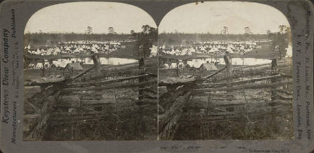 7th, 8th and 12th Infantry Camp, Chickamauga, GA US