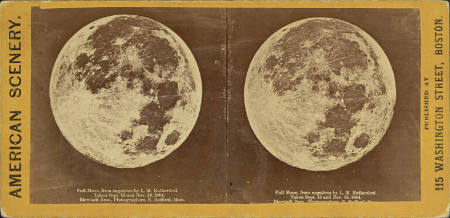 American Scenery, Full Moon from Negatives by L. M. Rutherford