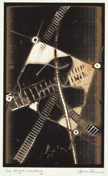 The Night Landing, from the portfolio Momento Mori