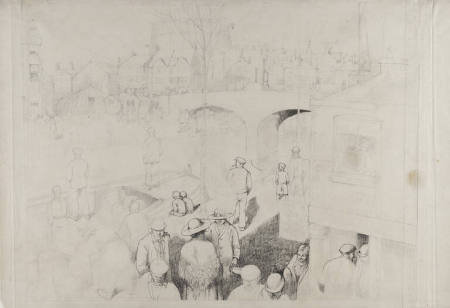 Street scene with figures