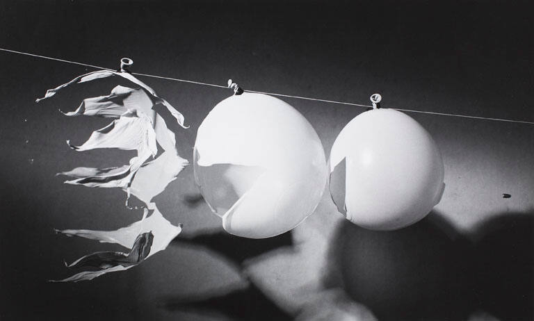 Bullet through balloons