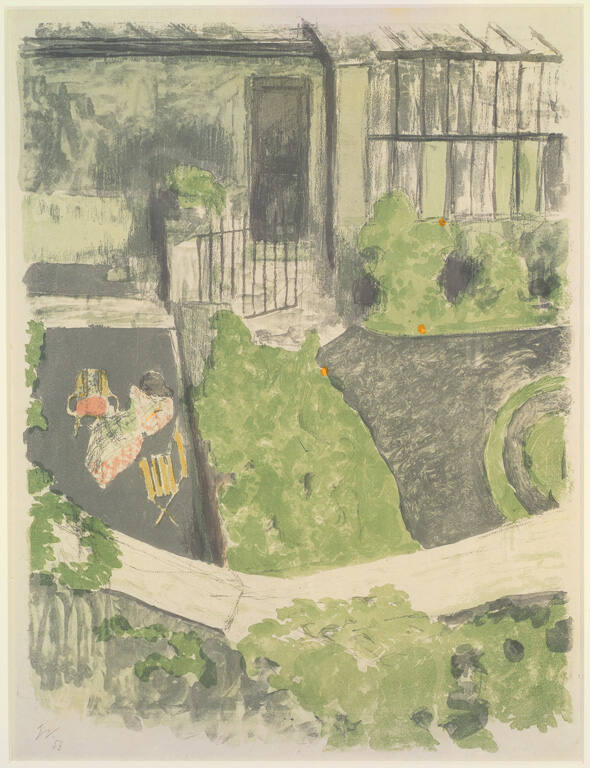 Le Jardin devant l'Atelier (The Garden in front of the Studio)