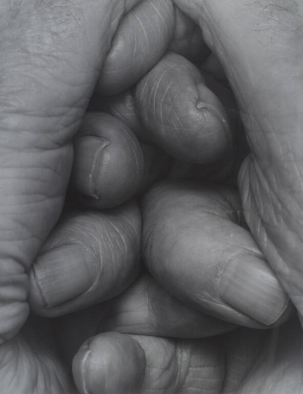 Self-portrait (Interlocking fingers, no. 18)