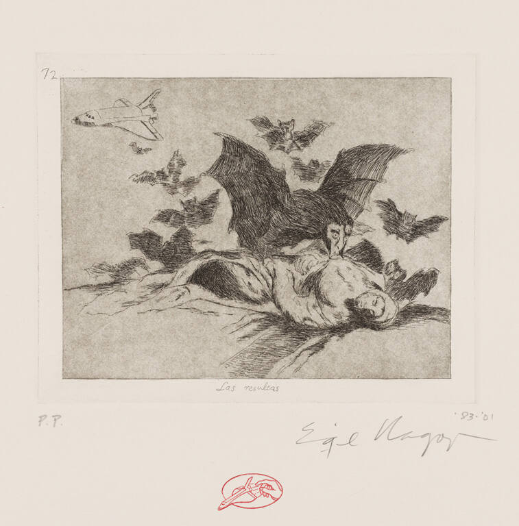 Las resultas, from the portfolio Homage to Goya II: Disasters of War