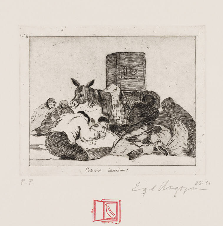 Extraña devocion! from the portfolio Homage to Goya II: Disasters of War