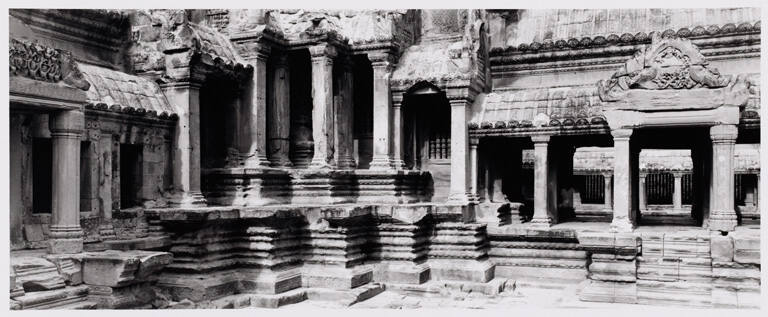 Angkor Wat (first tier, northern aisle), plate I from the portfolio Angkor Wat, Cambodia: Vision of the God-Kings