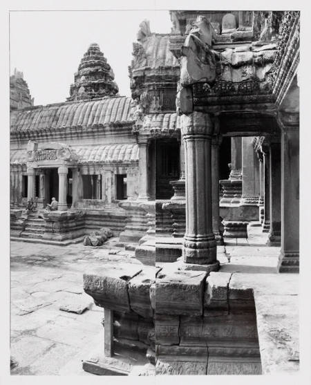 Angkor Wat (interior courtyard), plate IV from Angkor Wat, Cambodia: Vision of the God-Kings