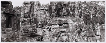 Bayon, Angkor Wat (central terrace, facing west), plate XIII from portfolio Angkor Wat, Cambodia: Vision of the God-Kings