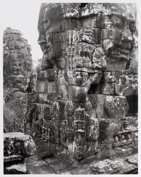 Angkor Wat, Bayon (second level, facing south), plate XXIV from portfolio Angkor Wat, Cambodia: Vision of the God-Kings