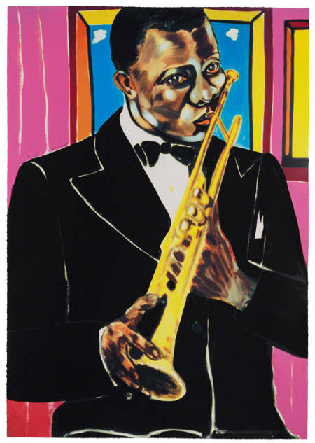 Louis Armstrong, from the portfolio: Portraits in Excellence