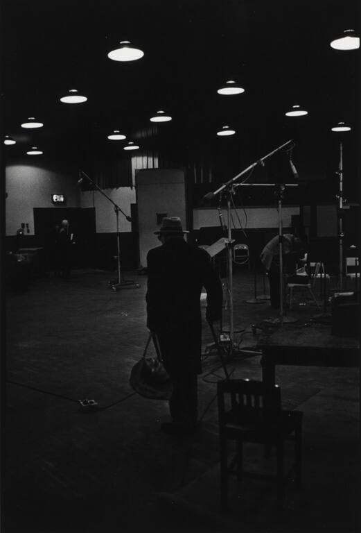 Recording Artists: Stravinsky with his hat and bag