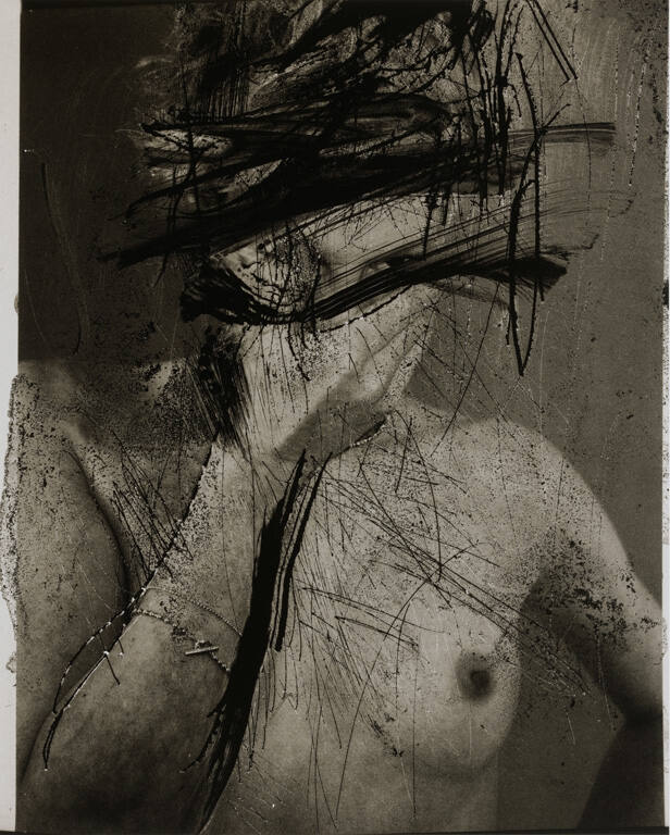 Untitled [woman with hand over face; breast exposed], from the portfolio New Photo, Ten Years 1997–2007
