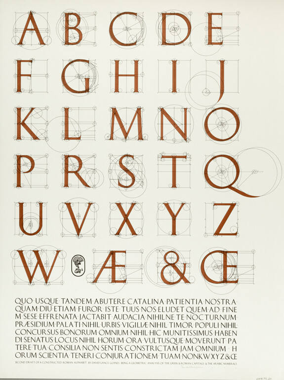 A Constructed Roman Alphabet