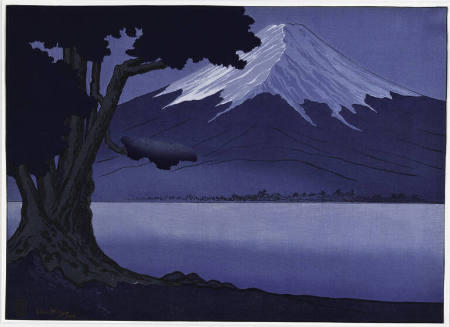 Moonlight on Fujiyama