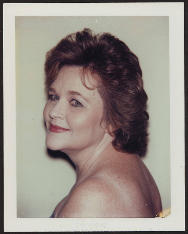 Unidentified woman (short styled hair)