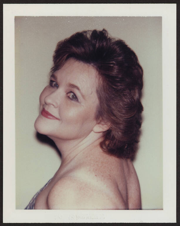 Unidentified woman (short styled hair)